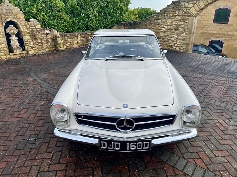 Used Mercedes 230 1966 White Cabriolet
