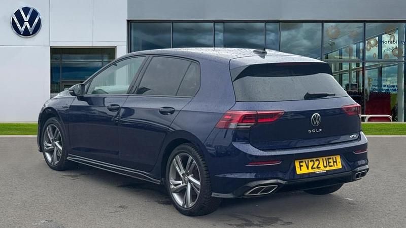 Used VW Golf VIII R-line 150 HP (110 kW) 2022 Atlantic blue