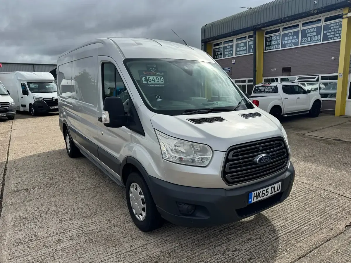 Used Ford Transit Trend 125 HP (91 kW) 2015 Silver Van