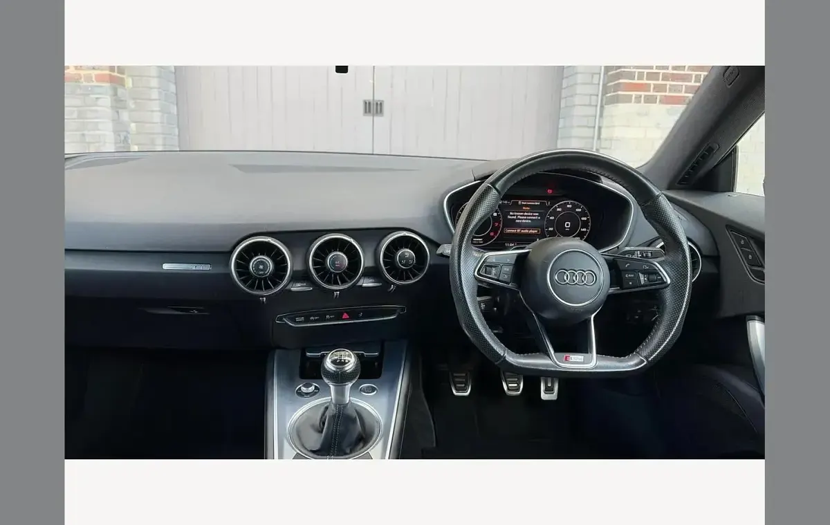 Used Audi TT S-Line 180 HP (132 kW) 2017 Blue Coupe