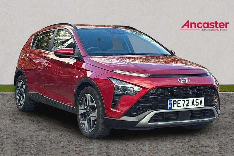 Red Used 2022 Hyundai Bayon Premium SUV | £15,499 - Image 1/4