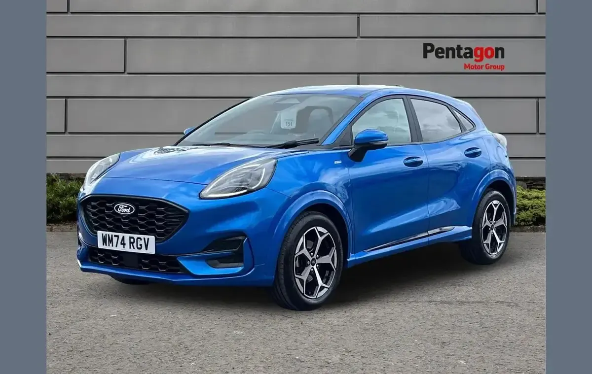Used Ford Puma ST-Line 123 HP (90 kW) 2024 Blue SUV
