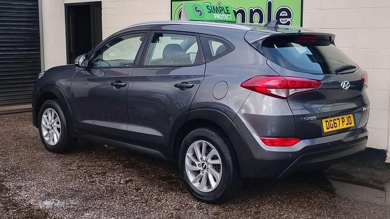 Używany Hyundai Tucson SE 177 KM (130 kW) 2017 Szary SUV