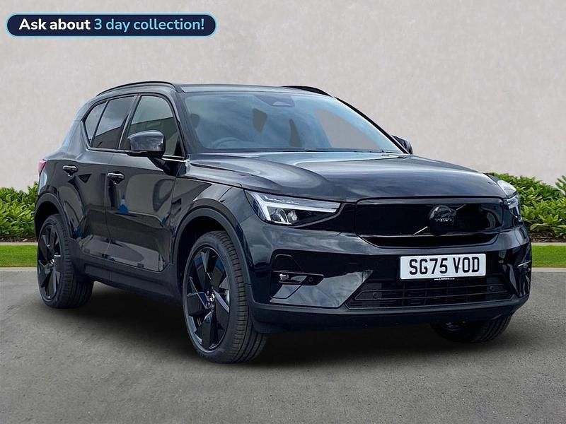 Black New 2025 Volvo EX40 Plus SUV | £41,999 (Super price) - Image 1/4