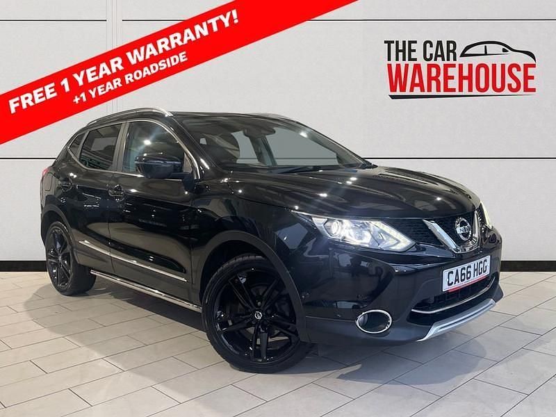 Used Nissan Qashqai Black Edition 110 HP (80 kW) 2016 Black SUV