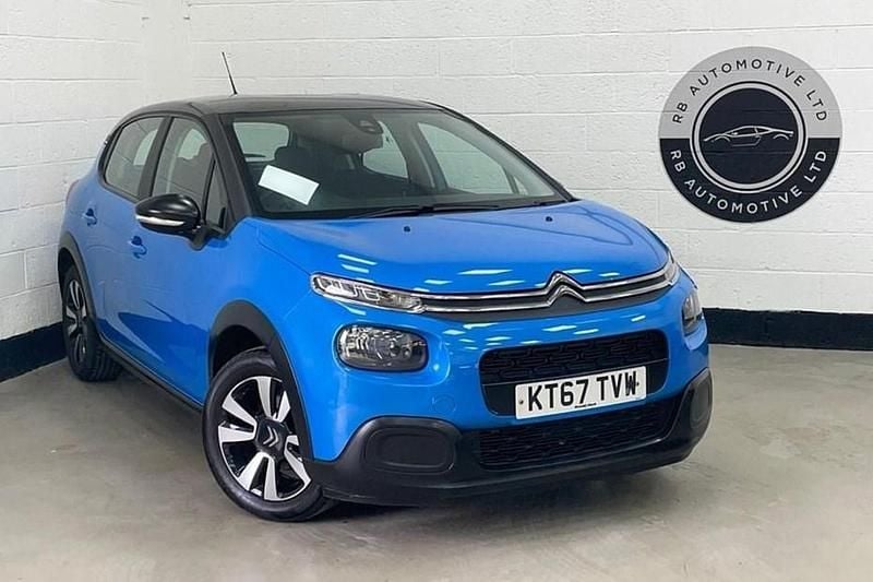 Used Citroën C3 Feel 82 HP (60 kW) 2018 Blue Hatchback
