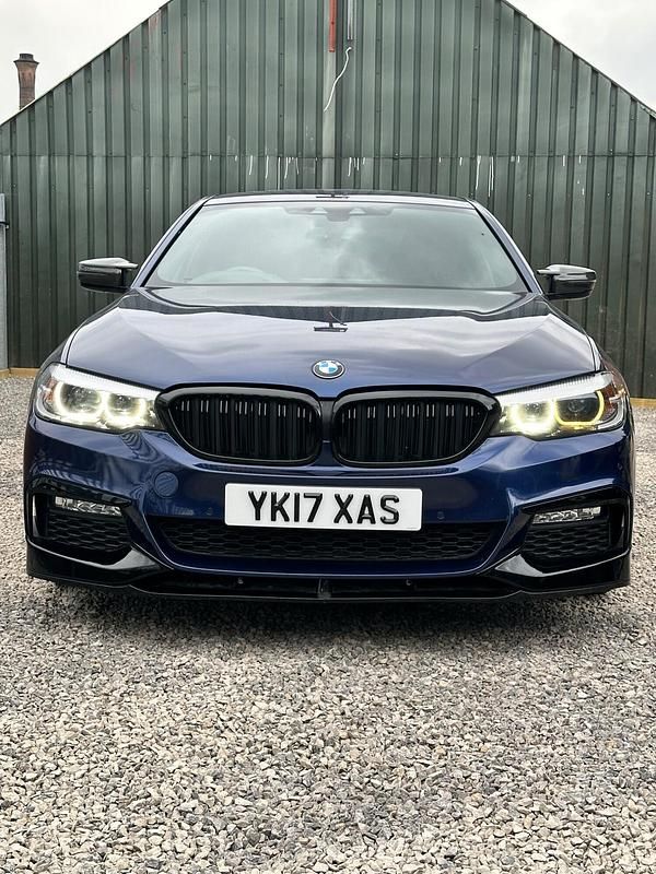 Blue Used 2017 BMW 520 M Sport Sedan | £15,295 (Fair price) - Image 1/4