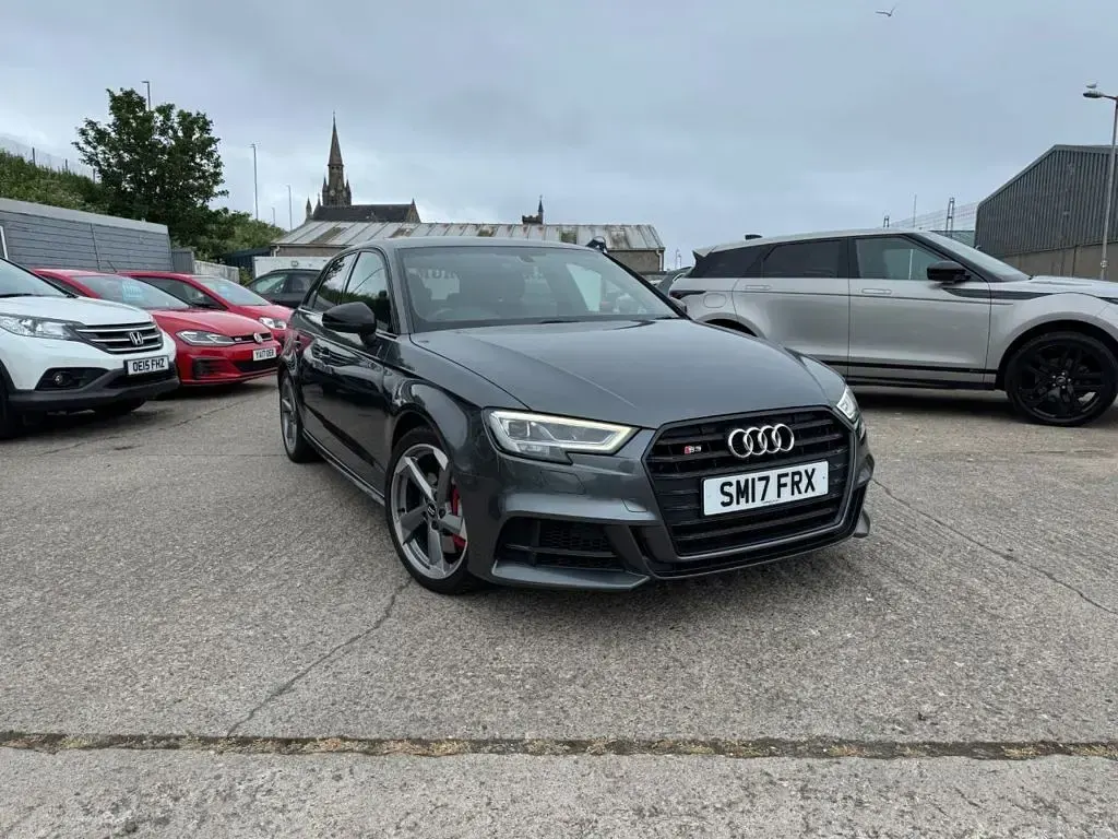 Used Audi S3 Sportback Black Edition 310 HP (228 kW) 2017 Grey Hatchback
