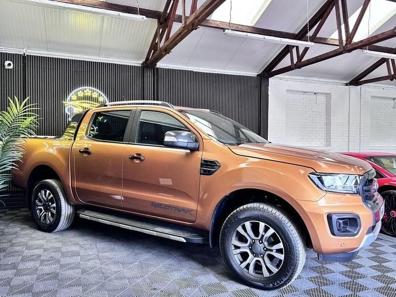 Used Ford Ranger Wildtrack 2021 Orange Pickup