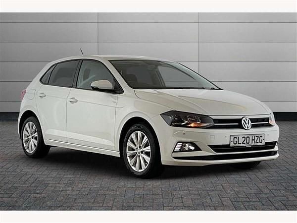 Pure white Used 2020 VW Polo Match Hatchback | £8,990 (Fair price) - Image 1/2