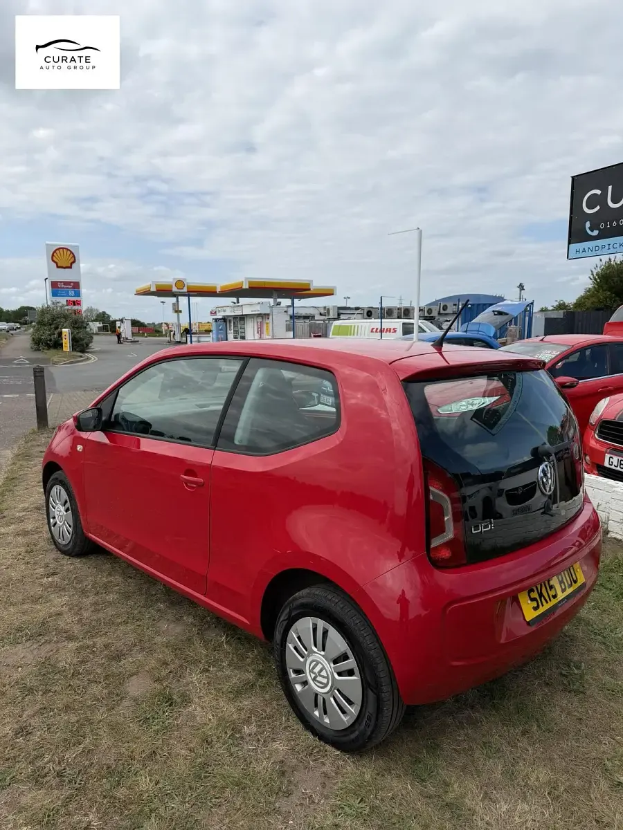 Used VW up! move up! 60 HP (44 kW) 2015 Red Hatchback