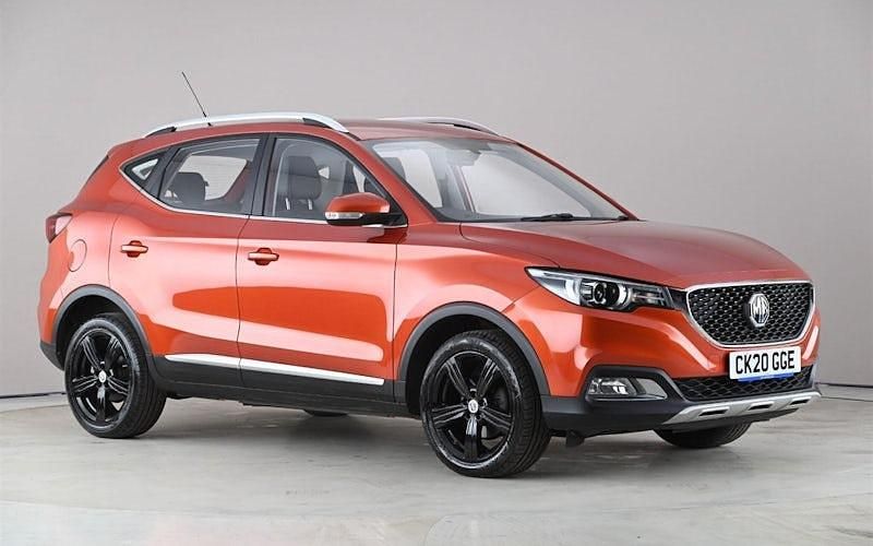 Usado MG ZS Exclusive 106 HP (77 kW) 2020 Laranja SUV