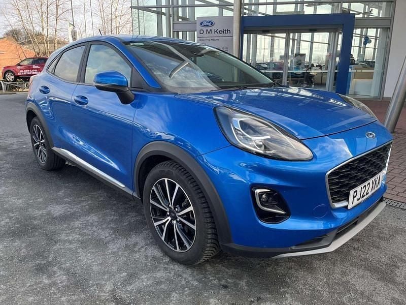 Used Ford Puma Titanium 2022 Blue SUV