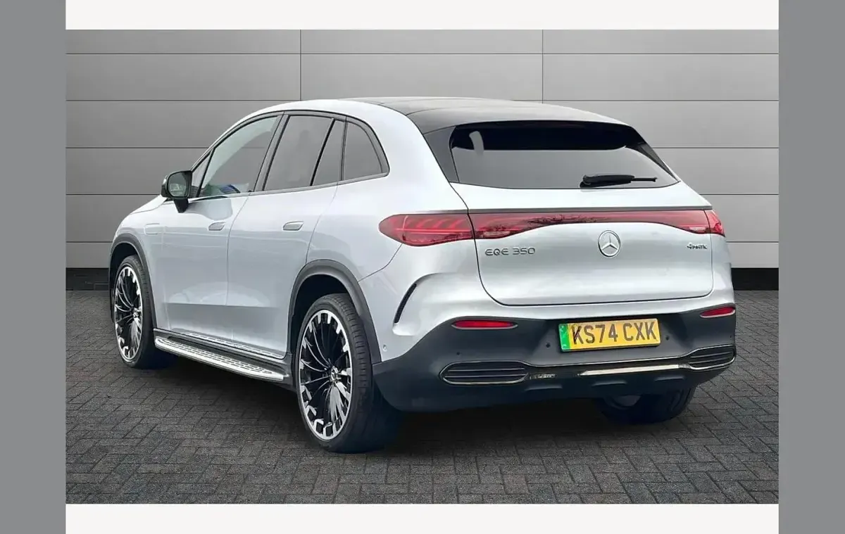 Used Mercedes EQE350 AMG line 214 kW (292 HP) 2024 Silver SUV