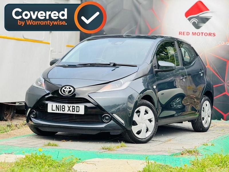 Grey Used 2018 Toyota Aygo X-play Hatchback | £8,995 (Good price) - Image 1/4