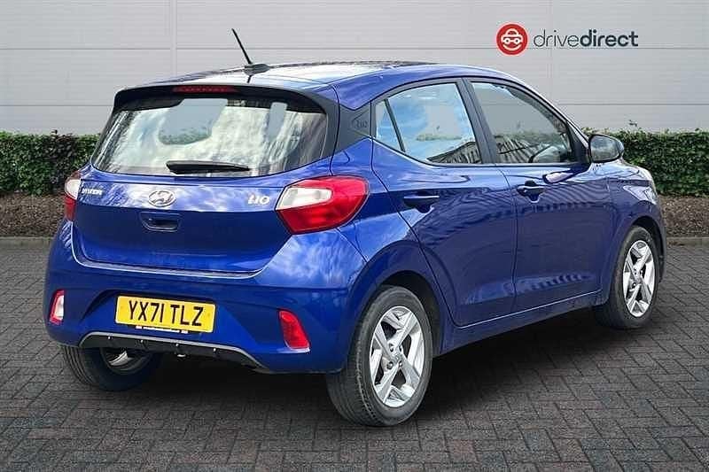 Used Hyundai i10 SE 84 HP (61 kW) 2021 Blue Hatchback