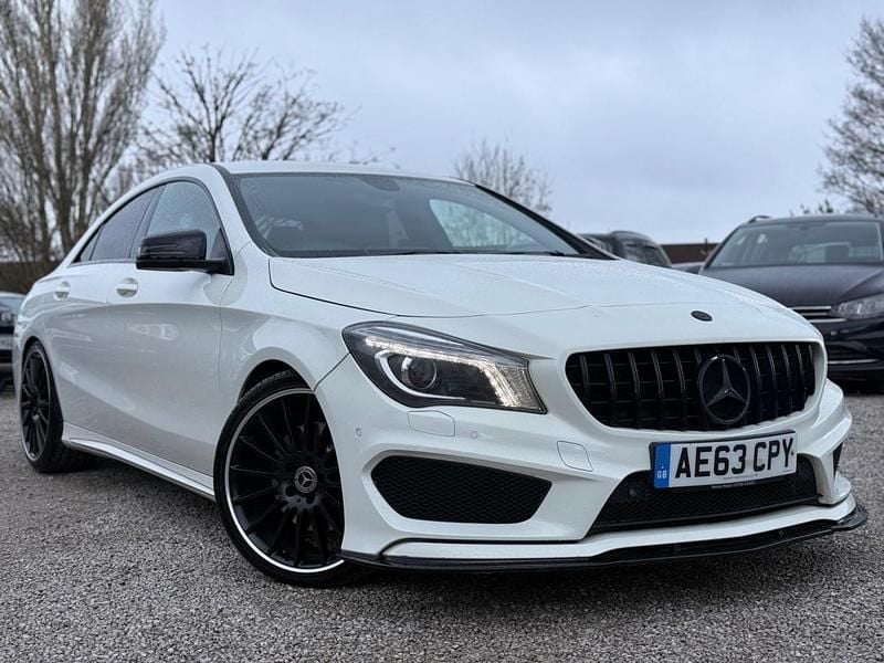 Used Mercedes CLA220 AMG 2013 White Sedan