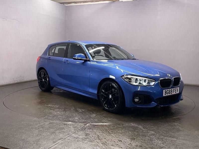 Used BMW 118 M Sport 136 HP (100 kW) 2019 Blue Hatchback