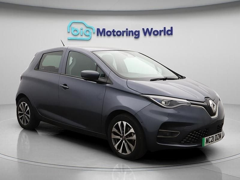 Grey Used 2021 Renault Zoe GT-Line Hatchback | £9,400 (Good price) - Image 1/4