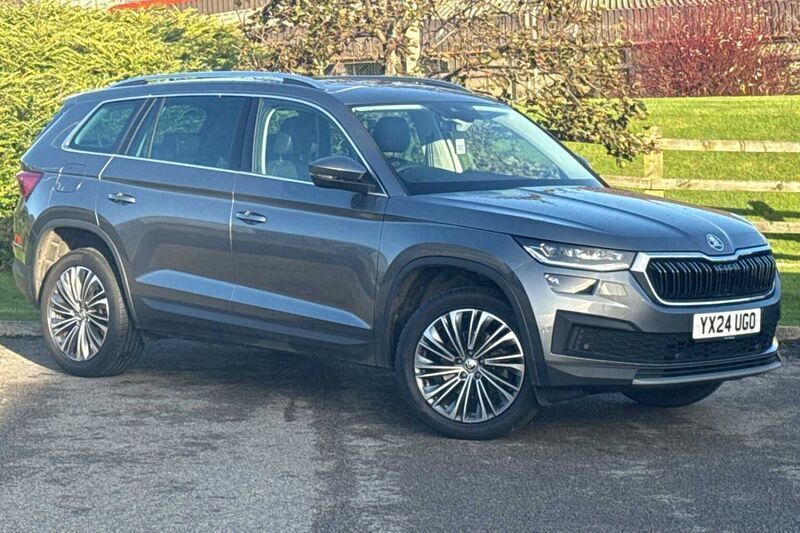 Grey Used 2024 Skoda Kodiaq SE L Executive SUV | £31,495 (Fair price) - Image 1/4