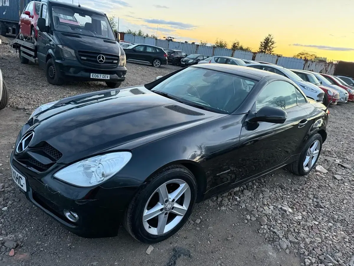 Used Mercedes SLK200 2011 Black Cabriolet