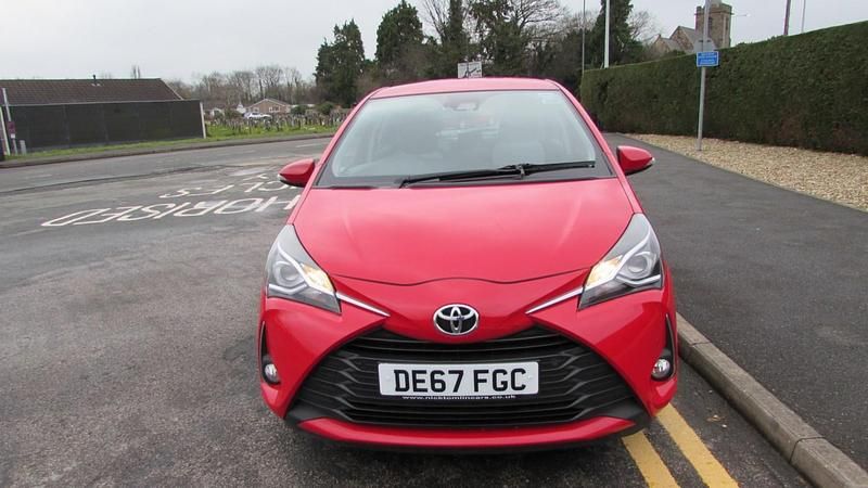 Used Toyota Yaris 2017 Red Hatchback