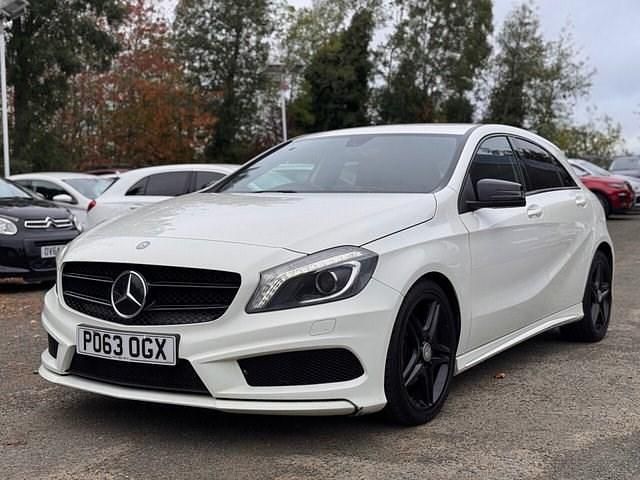 Used Mercedes A200 AMG 156 HP (114 kW) 2013 White Hatchback