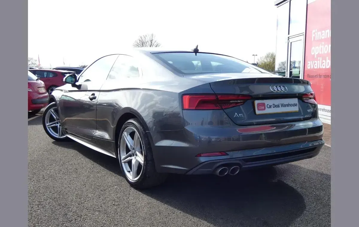 Used Audi A5 S-Line 187 HP (137 kW) 2017 Grey Coupe