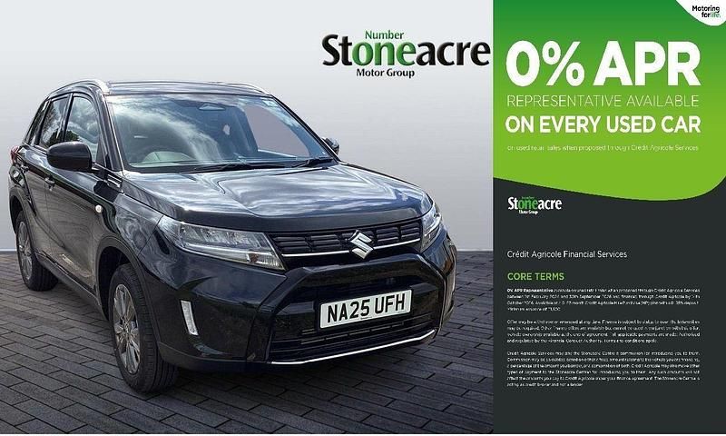 Black New 2025 Suzuki Vitara SUV | £23,995 - Image 1/2