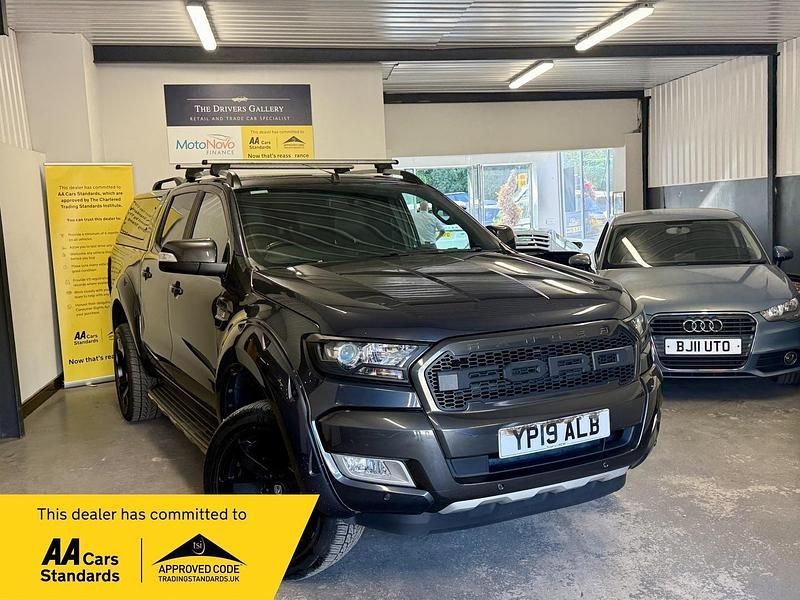 Grey Used 2019 Ford Ranger Wildtrack Pickup | £12,495 (Fair price) - Image 1/4