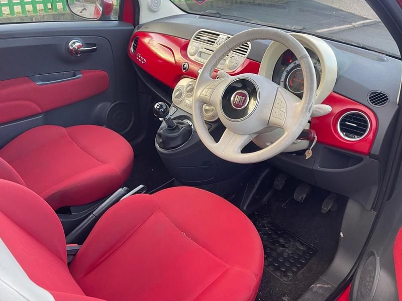 Used Fiat 500 Lounge 2012 Red Hatchback