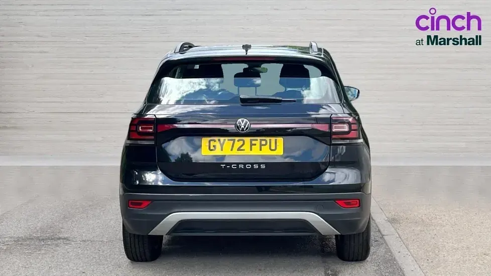 Used VW T-Cross SE 110 HP (80 kW) 2022 Black SUV
