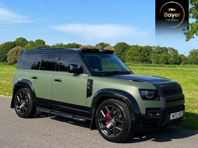 Green Used 2022 Land Rover Defender SUV | £85,000 - Image 1/4