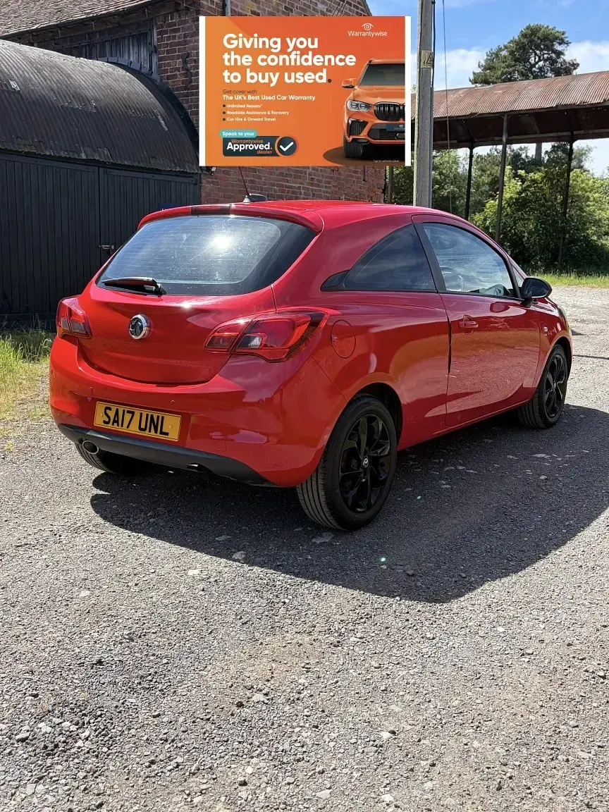 Used Vauxhall Corsa SRi 2017 Red Hatchback