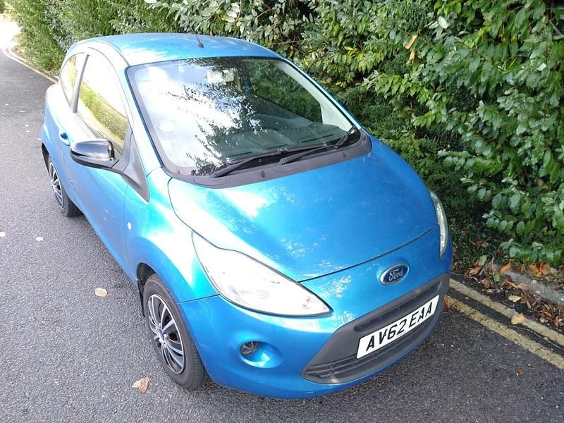 Used Ford Ka 69 HP (50 kW) 2012 Blue Hatchback