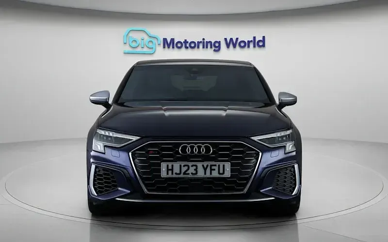 Used Audi S3 S-Line 310 HP (228 kW) 2023 Blue Sedan