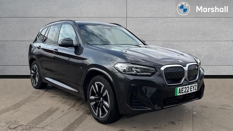 Sophisto grey xirallic Used 2022 BMW iX3 M Sport SUV | £29,098 (Fair price) - Image 1/4