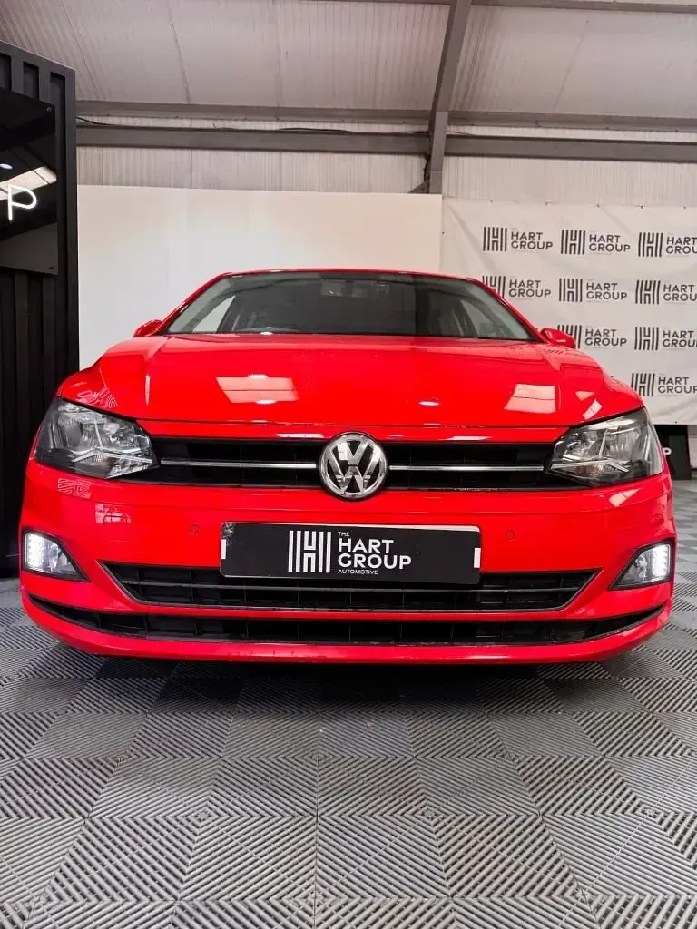 Used VW Polo Match 80 HP (58 kW) 2020 Red Hatchback
