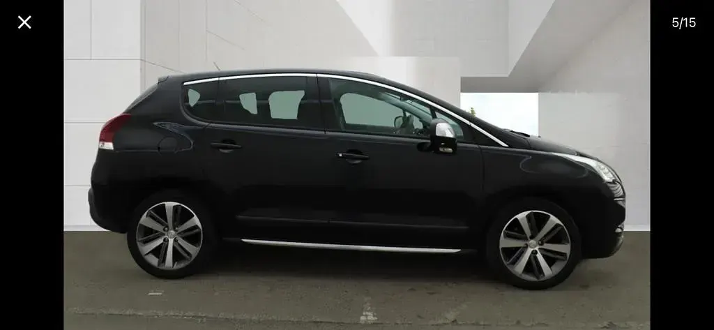 Used Peugeot 3008 Allure 120 HP (88 kW) 2017 Black SUV