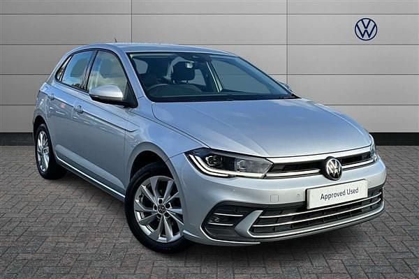 Silver Used 2021 VW Polo Style Hatchback | £15,092 (Fair price) - Image 1/4