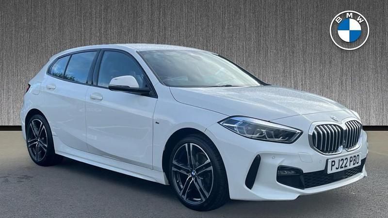 White Used 2022 BMW 118 M Sport Hatchback | £17,499 (Good price) - Image 1/4