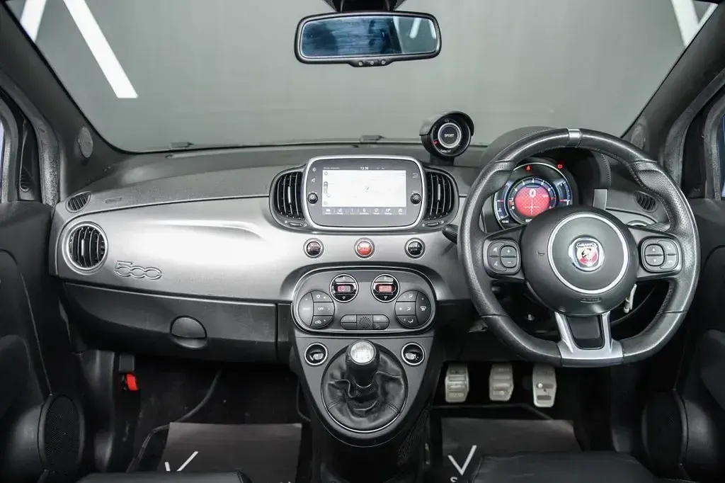 Used Abarth 595 Turismo 165 HP (121 kW) 2016 Black Cabriolet