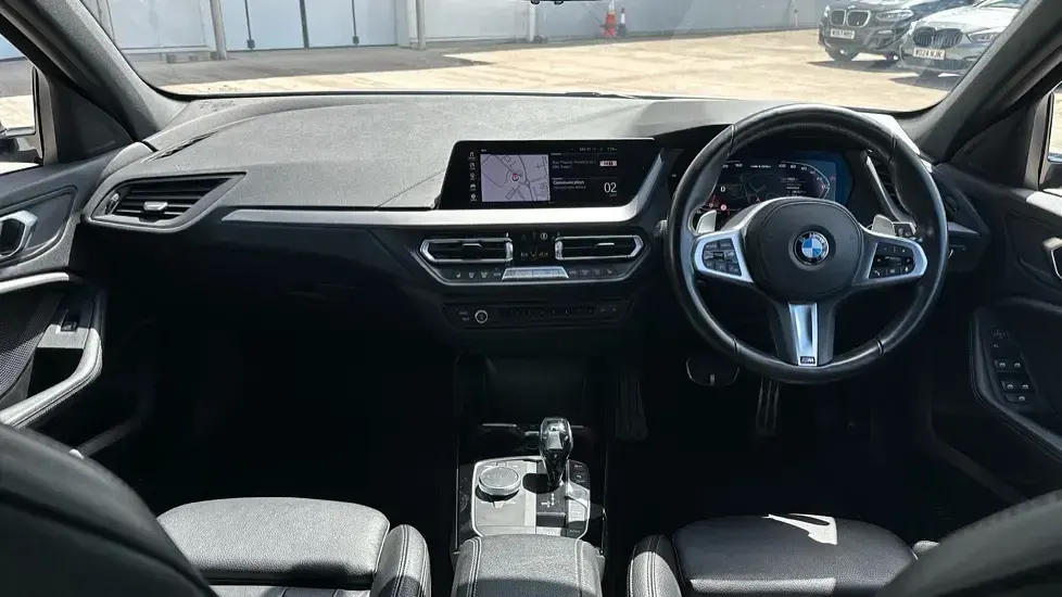 Used BMW M135 Comfort Edition 306 HP (225 kW) 2021 Alpine white Hatchback