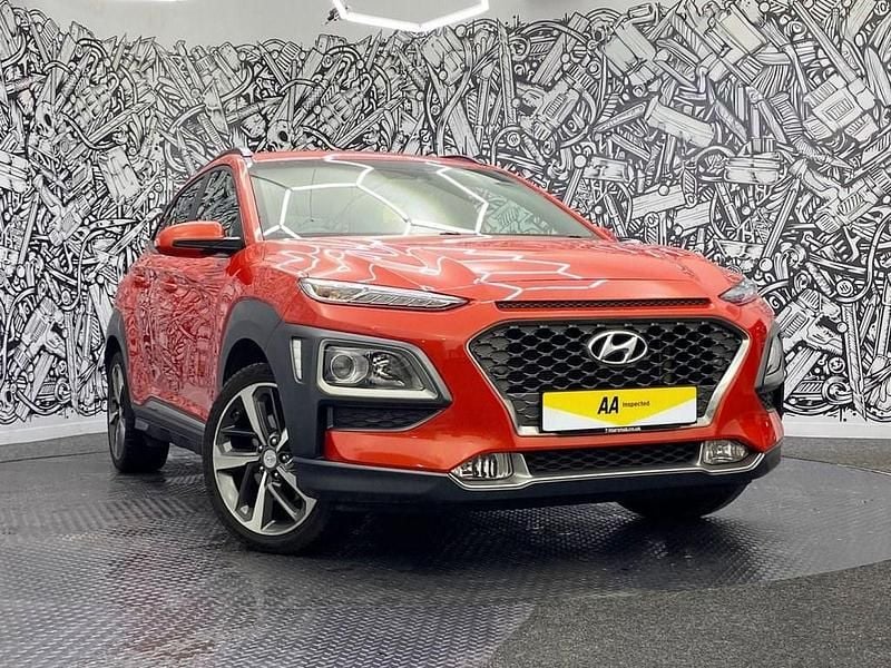 Used Hyundai Kona Premium SE 120 HP (88 kW) 2019 Orange SUV