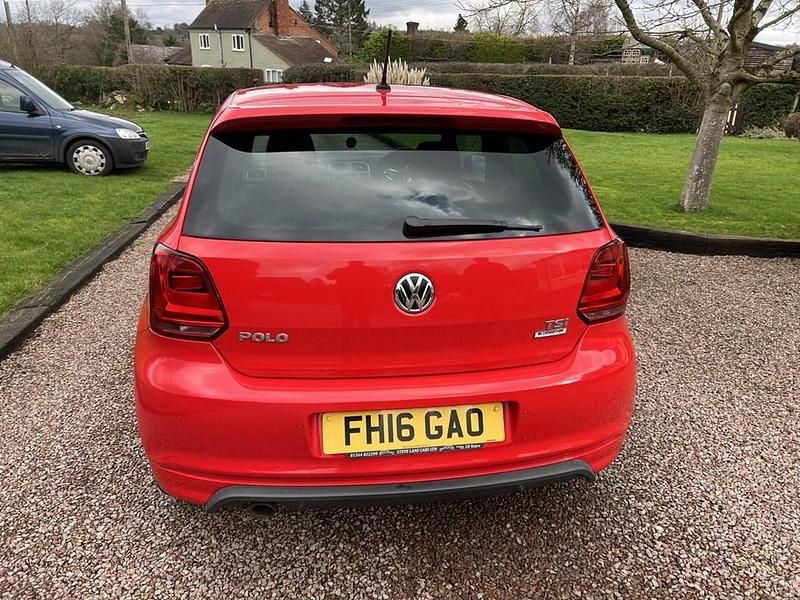 Used VW Polo R-line 2016 Red Hatchback