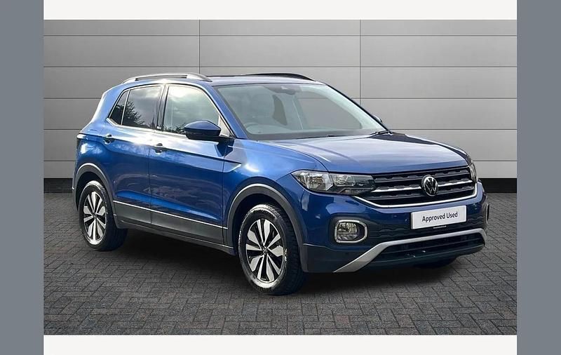 Used VW T-Cross Move 110 HP (80 kW) 2023 Blue SUV