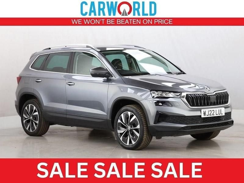 Grey Used 2022 Skoda Karoq SE L SUV | £16,400 - Image 1/3