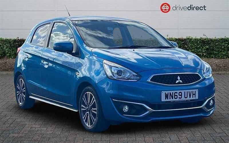 Blue Used 2019 Mitsubishi Mirage Hatchback | £7,378 (Fair price) - Image 1/4