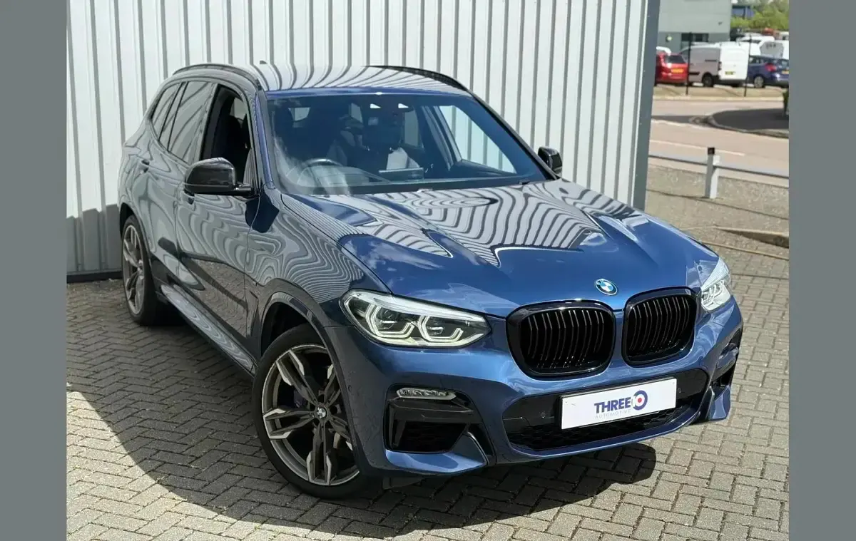 Used BMW X3 M Sport 355 HP (261 kW) 2019 Blue SUV