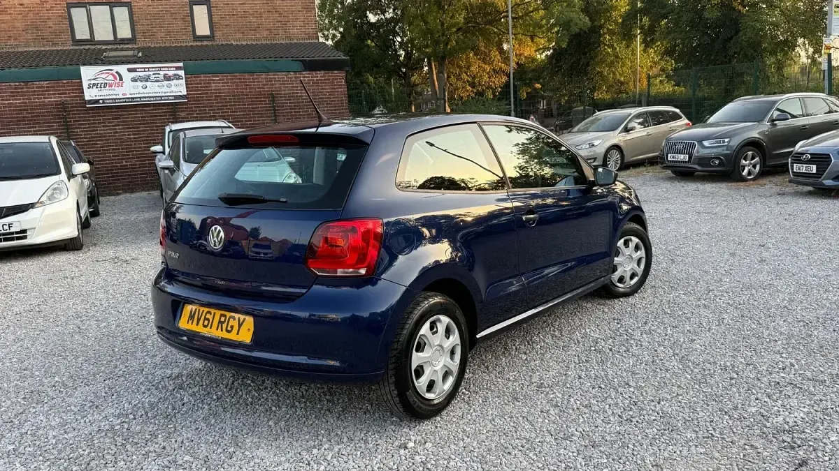 Used VW Polo S 2011 Blue Hatchback